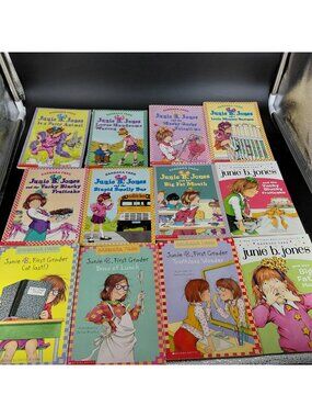 Junie B Jones Yucky Blucky Fruitcake Lot 12 Books Barbara Park Scholastic Kids